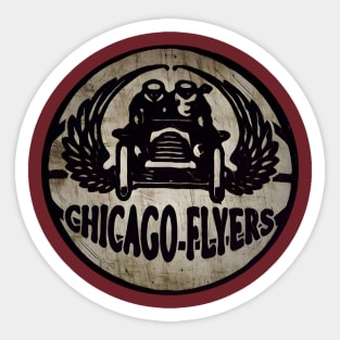 Chicago Studebaker Flyers Basketball Sticker